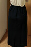 范思藍恩23FS12365/12483 黑色直筒半身裙女夏季百搭氣質(zhì)顯瘦長(cháng)裙 黑色長(cháng)款 L 曬單實(shí)拍圖