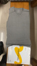 Clarkarida新品男士保暖背心無(wú)痕德絨發(fā)熱恒溫保暖內衣男秋冬防寒打底衫上衣 麻灰+卡麻【雙面德絨】 2XL (150-170斤) 曬單實(shí)拍圖