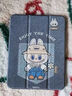GEEKSEEK 牛仔拉布布適用ipad殼保護新款ipadpro保護套air6蘋(píng)果平板2025第十代九9帶筆槽mini7旋轉1 蠶絲紋【常規款】藍色TDL牛仔拉布ZXT04 iPad 第11代 202 曬單實(shí)拍圖