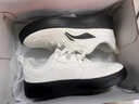 李寧（LI-NING）板鞋男鞋秋季新款加絨保暖空軍一號黑色輕便厚底增高耐磨休閑鞋 乳白色/黑色（加絨） 【初云】 42 曬單實(shí)拍圖