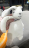 澳貝（auby）嬰幼兒玩具抗菌小兔安撫巾寶寶哄睡神器阿貝貝毛絨手偶新生兒禮物 曬單實(shí)拍圖