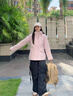 Columbia張婧儀同款哥倫比亞戶(hù)外25秋冬女抓絨內膽三合一防水沖鋒衣XR2855 618 淡水粉 S(155/80A) 曬單實(shí)拍圖