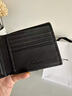 皮爾卡丹（pierre cardin）錢(qián)包男士【鹿皮】真皮卡包證件包短款輕奢高檔實(shí)用生日禮物送男友 黑色【高檔禮盒+代寫(xiě)賀卡】 曬單實(shí)拍圖