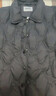 鴨鴨（YAYA）輕薄羽絨服女士短款秋冬季新款百搭時(shí)尚休閑小個(gè)子小香風(fēng)排骨外套 黑色 L 曬單實(shí)拍圖