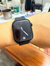 Apple/蘋果 Watch Series 10 智能手表GPS款46毫米亮黑色鋁金屬表殼黑色運(yùn)動(dòng)型表帶S/M MX263CH/B 曬單實(shí)拍圖