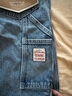 Levi's李維斯工裝25新款巴恩風(fēng)男士568休閑寬松直筒牛仔短褲 淺藍色 29 曬單實(shí)拍圖