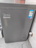 美的（Midea）專(zhuān)利減霜KMF囤貨冰柜 冷藏冷凍冷柜轉換節能大冰柜臥式家用商用冰柜小冰政府補貼冰箱 【減霜80%】143L*適合三口之家 143L 曬單實(shí)拍圖