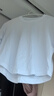都市麗人【100%棉】t恤女長(cháng)袖正肩純棉上衣顯瘦內搭圓領(lǐng)打底衫女 白色 L 曬單實(shí)拍圖