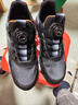 回力男鞋春季透氣舒適學(xué)生跑步輕便氣墊減震運動(dòng)休閑鞋 黑/藍 43 曬單實(shí)拍圖
