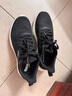 安踏一體織輕質(zhì)跑步鞋男士冬季透氣慢跑鞋休閑運動(dòng)鞋男鞋跑步鞋子男 黑5582-1 42 (男) 曬單實(shí)拍圖
