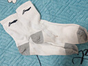 李寧（LI-NING）襪子運動(dòng)襪（3雙）夏季跑步羽毛球襪男女防臭吸汗生活襪籃球襪 曬單實(shí)拍圖