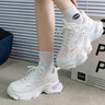 回力女鞋老爹鞋2025秋冬季新款百搭休閑小白鞋厚底增高冬季學(xué)生運動(dòng)鞋 曬單實(shí)拍圖