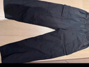 優(yōu)衣庫【狂歡價(jià)】男裝女裝同款水洗寬松休閑工裝九分褲479964 479964/09黑色 L 曬單實(shí)拍圖