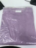 400g重磅純棉短袖長(cháng)袖男女T恤純色厚實(shí)不透百搭寬松半袖打底衫QY 香芋紫短袖 【挺闊有型】 S 建議90-120斤 曬單實(shí)拍圖