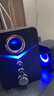 SADA電腦音響小型音箱迷你播放器臺式機桌面家用高音質(zhì)手機筆記本重低音炮2.1喇叭D-221 曬單實(shí)拍圖