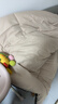 無(wú)印良品立體A類(lèi)10%大豆纖維秋冬季被子棉被芯 6斤200*230cm 【淺咖】 曬單實(shí)拍圖