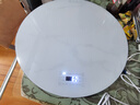 富得萊 加熱板暖菜板 飯菜保溫板 圓形家用多功能餐桌墊轉盤(pán) 電熱板 60cm 白色 曬單實(shí)拍圖