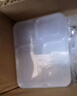 特美居（temeiju）一次性飯盒分格餐盒食品級五格外賣(mài)打包盒1500型*150套餐具透明 曬單實(shí)拍圖