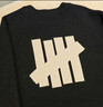 UNDEFEATED【五條杠美式毛衣】潮流男女同款LOGO校園風(fēng)毛衣新品 黑色 UE43GKR02M B版 S 曬單實(shí)拍圖