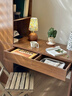 林之語(yǔ)實(shí)木書(shū)桌書(shū)柜一體靠墻小戶(hù)型桌子工作臺臥室床邊桌床頭家用電腦桌 小戶(hù)型優(yōu)選【甄選實(shí)木板芯】胡桃色120cm 曬單實(shí)拍圖