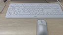 雷柏（Rapoo）9500S 110鍵無(wú)線(xiàn)/藍牙多模鍵鼠套裝 刀鋒超薄緊湊便攜無(wú)線(xiàn)鍵盤(pán) 支持Windows/MacOS雙系統 白色  曬單實(shí)拍圖