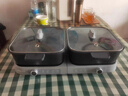 小熊（Bear）電火鍋分區控溫鴛鴦鍋火鍋專(zhuān)用鍋家用分體多功能鍋折疊易收納3分20秒速沸E80H5 8L疊疊鍋2.0火鍋版 曬單實(shí)拍圖