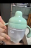 愛(ài)咔威（igroway）硅膠鴨嘴杯IKV嬰幼兒水杯吸管杯4個(gè)月大寶寶開(kāi)學(xué)學(xué)飲杯 160ml 綠 曬單實(shí)拍圖
