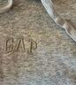 GAP男女裝2025秋季新款Logo刺繡抓絨寬松連帽衫衛衣美版795625 淺灰色 L 美碼 XL亞洲碼185/104A 曬單實(shí)拍圖