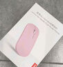 聯(lián)想（Lenovo）無(wú)線(xiàn)鼠標輕音鼠標 Air Handle輕音無(wú)線(xiàn)鼠標 便攜辦公鼠標 櫻花粉 曬單實(shí)拍圖