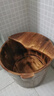 京東物流 泡腳桶木桶足浴桶家用木質(zhì)洗腳盆過(guò)腳桶按摩足浴盆碳化 碳化30cm單邊+足浴粉+蓋子 曬單實(shí)拍圖