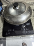 美的（Midea）電磁爐 2200W家用大功率電磁灶 9檔勻火4D防水多功能烹飪 一鍵爆炒觸控面板 線(xiàn)下門(mén)店同款一套帶鍋 線(xiàn)下同款丨湯炒鍋雙配丨黑晶面板 曬單實(shí)拍圖