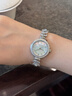 Davena【鞠婧祎同款】蒂瑋娜美人魚(yú)手表女士小表盤(pán)氣質(zhì)輕奢腕表送女友 曬單實(shí)拍圖