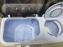 小鴨牌洗衣機半自動(dòng)雙桶雙缸家用大容量小型租房宿舍波輪脫水甩干兩用雙杠省電老式強動(dòng)力易操作以舊換新 12.5公斤【洗7.5+脫5｜強勁電機終身聯(lián)?！?曬單實(shí)拍圖