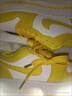 AJNIKERAIR NIKE莆田純原aj1AJ1大黃蜂黑紫腳趾男女低幫百搭潮流情侶NIKE 芥末黃_高版本摩擦有聲NIKE 38 曬單實(shí)拍圖