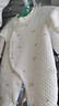 婧麒（JOYNCLEON）嬰兒保暖連體衣秋冬季寶寶夾棉衣服哈衣新生兒空氣棉睡衣爬服 活力小兔+粉色小羊 66cm 曬單實(shí)拍圖