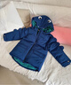 戴維貝拉（DAVE＆BELLA）童裝幼兒外衣保暖男童羽絨服兒童冬裝幼童衣服寶寶羽絨衣男孩上衣 藏青色-N 110 cm（建議身高100-110cm） 曬單實(shí)拍圖