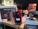 Nespresso【京東11.11】奈斯派索膠囊咖啡機小型家用全自動(dòng)商用辦公室小巧便攜高壓萃取可折疊杯架意式進(jìn)口 C40 紅色及意式濃烈5條裝 曬單實(shí)拍圖