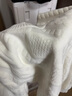 杰克·瓊斯（JACK&JONES）男裝25年秋冬季毛衣男士雪尼爾親膚針織衫寬松圓領(lǐng)套頭提花打底衫 A42奶白 常規 S （170） 曬單實(shí)拍圖