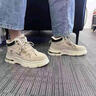 爾克鴻星爾克運動(dòng)鞋男款冬季加絨加厚保暖雪地靴勞保工裝靴休閑鞋 S2207卡其色單買(mǎi)一雙 加絨 39 (245mm) 曬單實(shí)拍圖