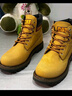 CAT卡特經(jīng)典大黃靴馬丁靴男鞋牛皮面固特異戶(hù)外工裝靴P725756P1EDC25 經(jīng)典款 43 曬單實(shí)拍圖