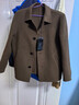 皮爾卡丹100%羊毛新款短款男士外套呢子雙面呢秋冬毛呢夾克時(shí)尚休閑大衣 陶土棕 L 建議體重：115斤-130斤 曬單實(shí)拍圖