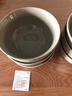 蘇氏陶瓷星光灰芝麻釉點(diǎn)6只裝米飯碗湯碗5英寸西式螺紋飯碗 曬單實(shí)拍圖
