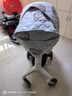 優(yōu)吶哇遛娃神器秋冬季擋風(fēng)雨罩保暖兒童推車(chē)丸丫t6普洛可配件保暖罩腳罩 米色小熊防風(fēng)罩-三層夾棉 曬單實(shí)拍圖