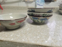 尚行知是碗飯碗宋式碗2025新款釉下彩復古彩繪厚款米飯碗小碗碗盤(pán)餐具 裝【深酒碗】各色一個(gè) 5.8英寸 4個(gè) 曬單實(shí)拍圖
