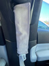 BIMLL B汽車(chē)安全帶護肩套加長(cháng)透氣防勒脖車(chē)內飾用品四季通用保護套 曬單實(shí)拍圖