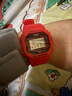 卡西歐（CASIO）gshock明星代言賽車(chē)日韓小方表戶(hù)外運動(dòng)電子手表生日禮物送男朋友 DW-5600EP-4新年紅色 曬單實(shí)拍圖