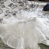 云珀裙撐洛麗塔暴力短裙蓬蓬裙40撐飛天云朵裙lolita四層軟紗半身日常 白四層軟紗40cm 均碼 曬單實(shí)拍圖