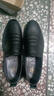 蜻蜓牌正品真皮男士皮鞋新款商務(wù)休閑牛皮爸爸鞋韓版正裝軟底耐磨軟皮鞋 黑色 43 曬單實(shí)拍圖