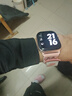 Apple/蘋(píng)果 Watch S11 智能手表GPS+蜂窩款46毫米玫瑰金色鋁金屬表殼淡桃粉色運動(dòng)型表帶S/M MFDG4CH/B 曬單實(shí)拍圖