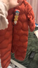 巴拉巴拉童裝嬰兒連體羽絨服輕薄羽絨服寶寶衣服2025冬裝抱衣爬服男童女童 紅色糖葫蘆-白鴨絨 90 cm-充絨量47g 曬單實(shí)拍圖